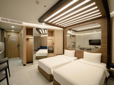 Camera Doppia Deluxe con Letti Singoli — Sole Mio Boutique Hotel and Wellness - Adults Only